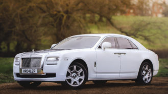 Rolls-Royce Ghost wedding car for hire in Milton Keynes, Buckinghamshire
