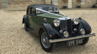 MG SA wedding car for hire in Bicester, Oxfordshire