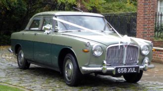 Rover P5 3 Litre MK I wedding car for hire in Waterlooville, Hampshire