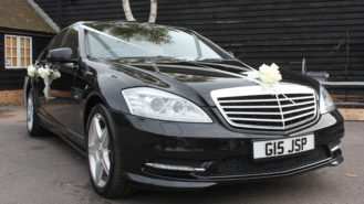 Mercedes ‘S’ Class AMG wedding car for hire in Faversham, Kent