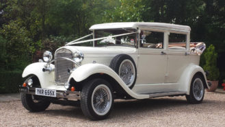 Brenchley Landaulette wedding car for hire in East London