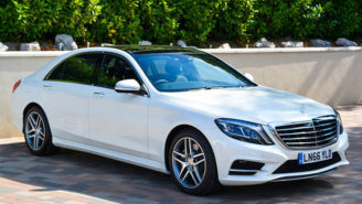 Mercedes ‘S’ Class LWB wedding car for hire in London