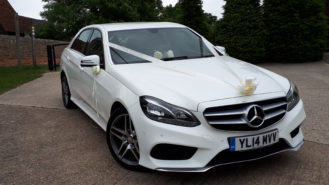 Mercedes ‘E’ Class wedding car for hire in Southend-On-Sea, Essex