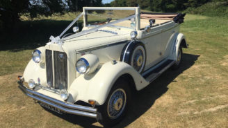 Regent Convertible wedding car for hire in Burgess Hill, West Sussex