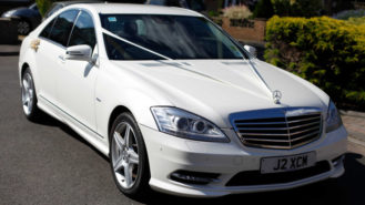 Mercedes ‘S’ Class AMG wedding car for hire in Chippenham, Wiltshire