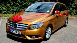 Mercedes ‘B’ Class wedding car for hire in London