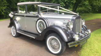 Regent Landaulette wedding car for hire in Stafford, Staffordshire